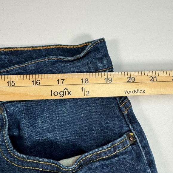 Levis 569 Straight Leg Jeans Mens Size 38 X 32 Dark Wash Modern Loose Fit - Picture 7 of 13